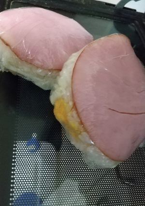 ハム玉おにぎり-レシピのメイン写真