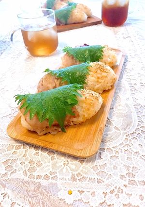 我が家の白味噌肉の味噌おにぎり♡-レシピのメイン写真