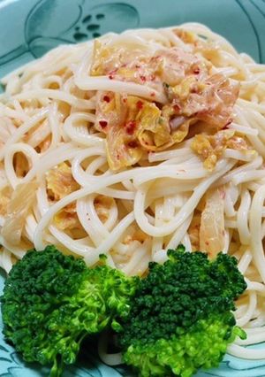 ＊キムチマヨそうめん＊-レシピのメイン写真