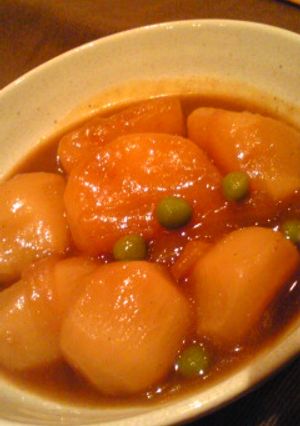 ☆かぶのｶﾚｰ煮☆-レシピのメイン写真