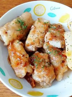 長芋の豚肉巻き-レシピのメイン写真