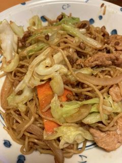 水なしでソース焼きそば-レシピのメイン写真