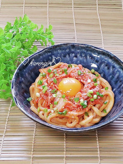 濃厚♡キムチユッケうどん♡-レシピのメイン写真