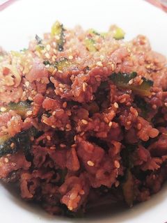 ゴーヤと牛肉のしぐれ煮-レシピのメイン写真