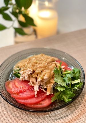 Pianoの中華 しっとり茹で鶏の棒棒鶏-レシピのメイン写真