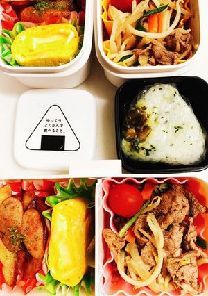 娘のお弁当＋ダンナの分も137★-レシピのメイン写真