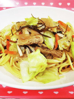 塩昆布とキャベツの和風パスタ-レシピのメイン写真