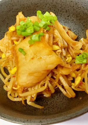 ご飯が進むキムチともやし炒め-レシピのメイン写真