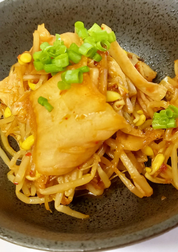 ご飯が進むキムチともやし炒め-レシピのメイン写真