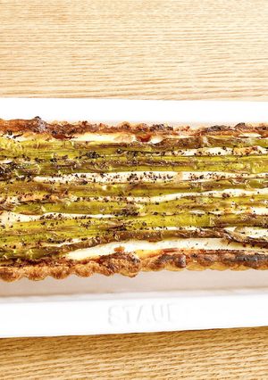 アスパラのチーズキッシュ-レシピのメイン写真