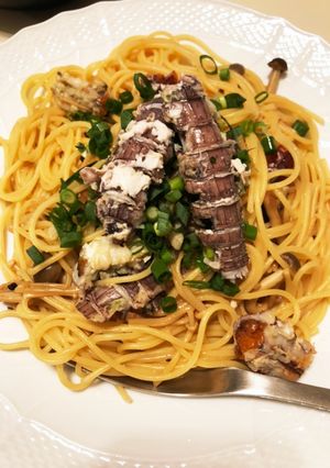 シャコの和風パスタ-レシピのメイン写真