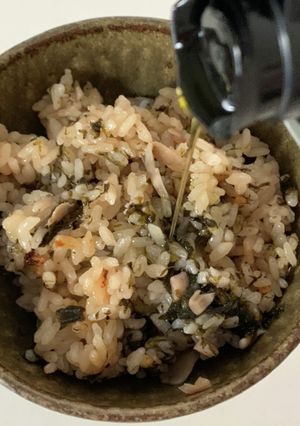 舞茸と海苔の炊き込みご飯-レシピのメイン写真