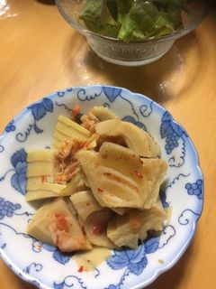 竹の子のキムチあえ-レシピのメイン写真