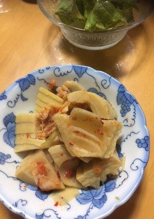 竹の子のキムチあえ-レシピのメイン写真