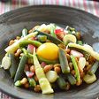 わらびと姫タケノコのにぎやか納豆和え♪