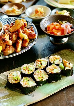 キンパ風!豚キムチ海苔巻-レシピのメイン写真