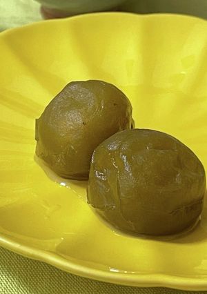 青梅でいろいろ②甘露煮-レシピのメイン写真