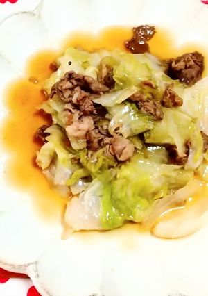 疲れに効く♪牛肉とレタスのお酢炒め-レシピのメイン写真