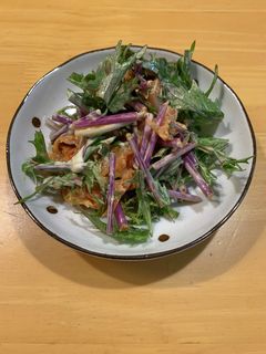 水菜とキムチのマヨネーズ和え-レシピのメイン写真