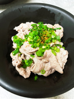超簡単豚しゃぶ麺つゆかけ-レシピのメイン写真