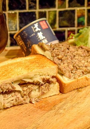鯖マヨトースト-レシピのメイン写真