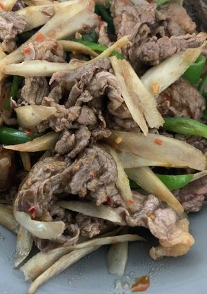 楽したい人シリーズ☆牛肉の甘辛炒め！！-レシピのメイン写真