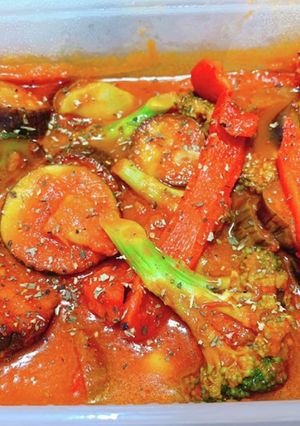 ラタトューユ風夏野菜煮込み【作り置き】-レシピのメイン写真