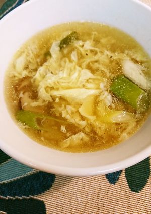椎茸の旨味たっぷり卵スープ-レシピのメイン写真