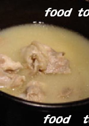 5分で♪博多風[白濁]☃～❤ 鶏の水炊き❤ 時短料理♪♬-レシピのメイン写真