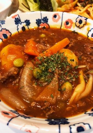 トマトinビーフシチュー(無水)-レシピのメイン写真