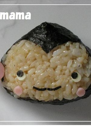 キャラ弁♬♫おさるちゃんおにぎり-レシピのメイン写真