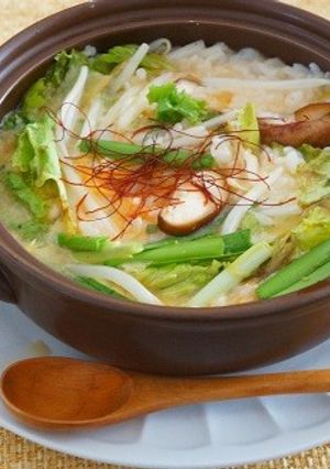 本技キムチでレタスとにらの豚キムチクッパ-レシピのメイン写真