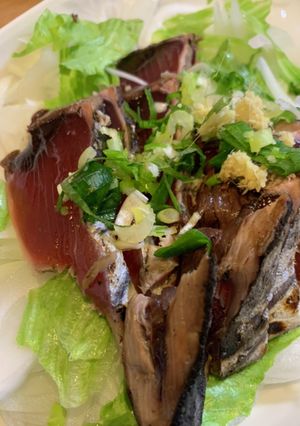 ゆかりのイブクロ 鰹節のたたき-レシピのメイン写真
