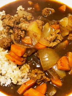 大豆のお肉カレー-レシピのメイン写真