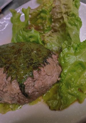 大葉たっぷりさわやか和風ハンバーグ-レシピのメイン写真