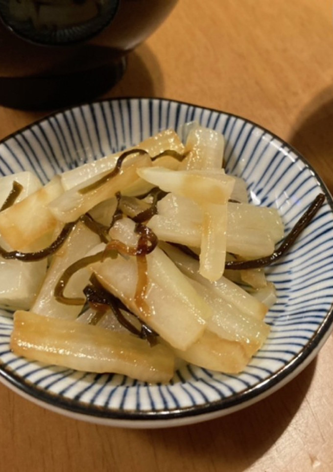 超絶簡単！大根の皮で作る箸休め♡-レシピのメイン写真