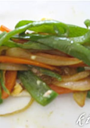 お弁当にも！簡単★野菜炒めカレー風味-レシピのメイン写真