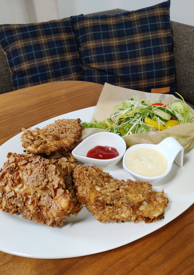 ささみコーンフレーク揚げ-レシピのメイン写真