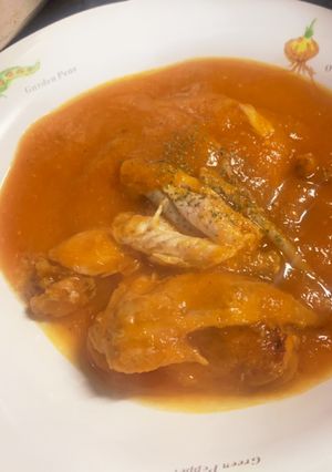 手羽先のトロトロトマト煮込み-レシピのメイン写真