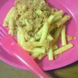 マカロニの簡単ランチ♪