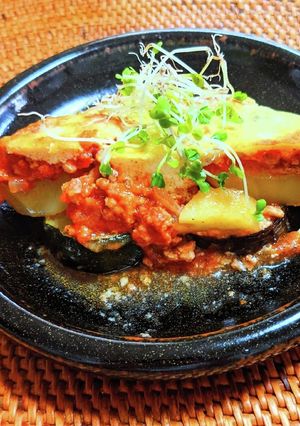 夏野菜のヨーグルトムサカ-レシピのメイン写真