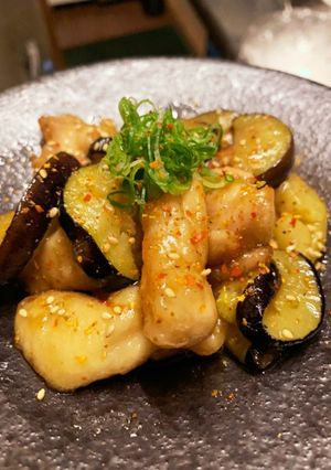 鶏肉と茄子の南蛮炒め-レシピのメイン写真