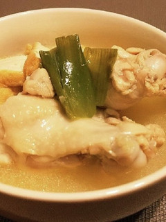 ◆手羽元と厚揚げのサムゲタン風スープ◆-レシピのメイン写真