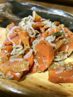 干し人参のマスタード煮-レシピのメイン写真