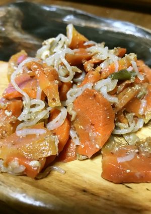 干し人参のマスタード煮-レシピのメイン写真