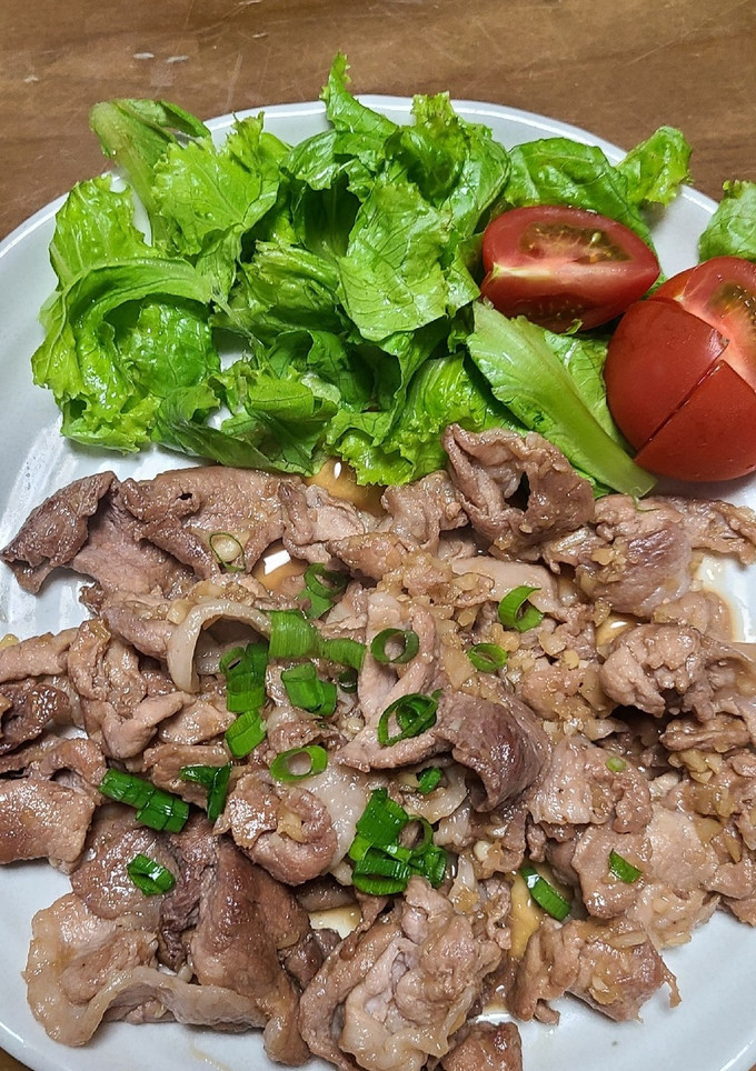 豚細切れ肉の新生姜炒め-レシピのメイン写真