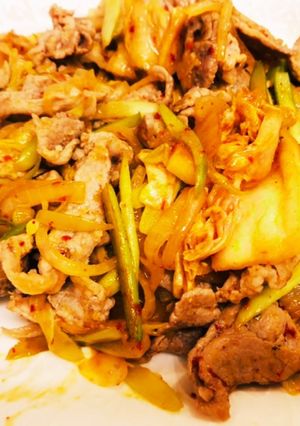 おいしいキムチの豚キムチ-レシピのメイン写真