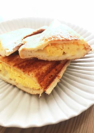 バター香る♡サクサクホット卵サンド-レシピのメイン写真