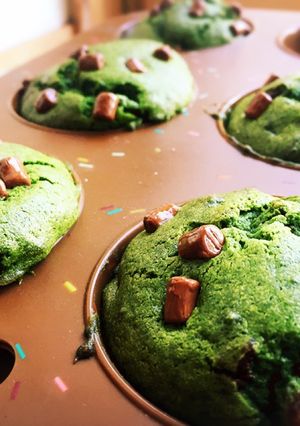 チョコ抹茶マフィン-レシピのメイン写真