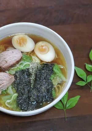 チャーシューと味付け玉子のラーメン-レシピのメイン写真